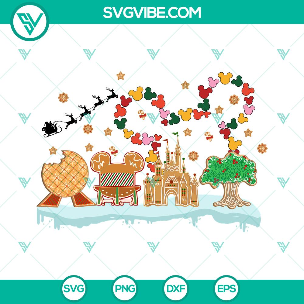 Disney Christmas Gingerbread Castle SVG | Holiday Baking Cut Files Disney Christmas Gingerbread Castle SVG | Holiday Baking Cut Files