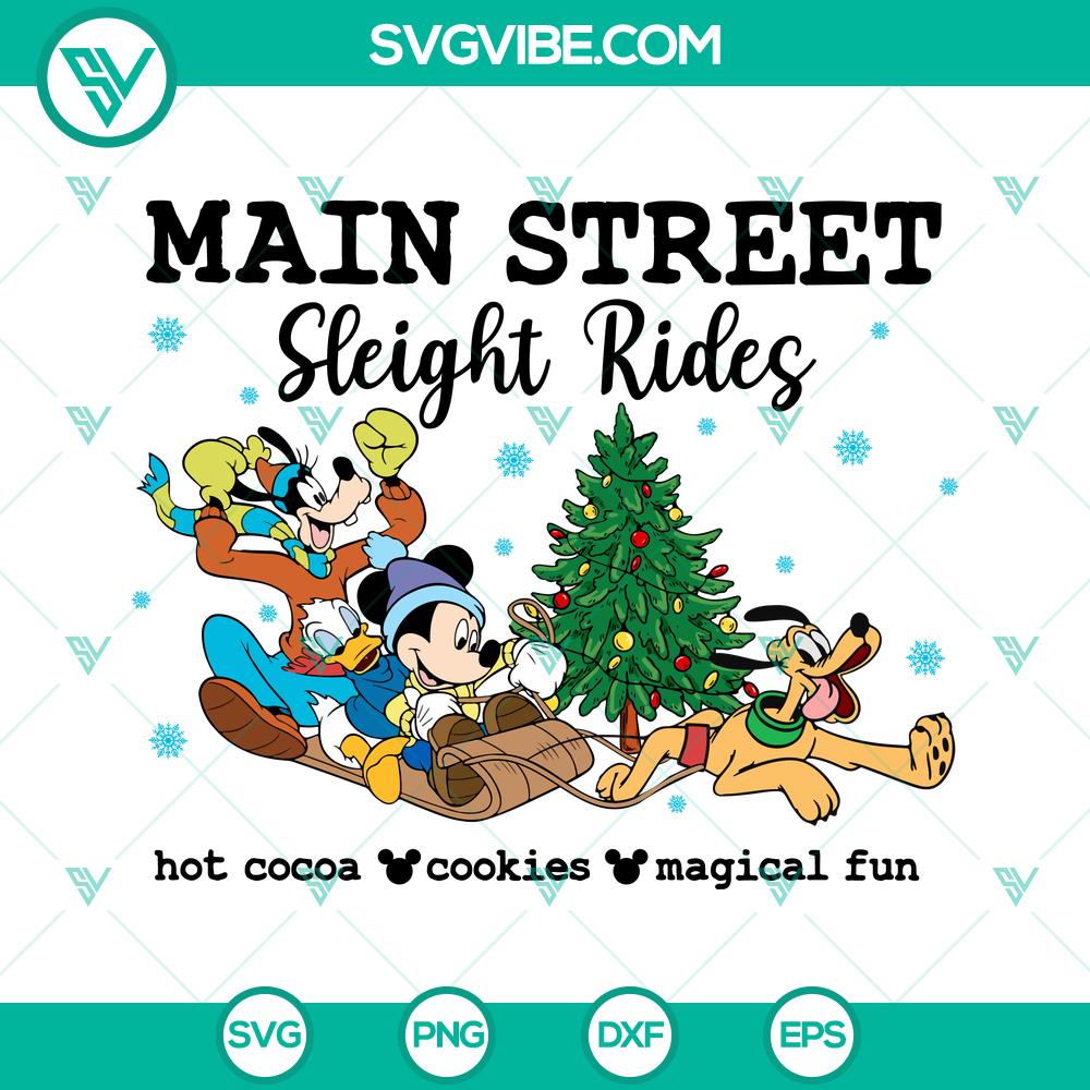 Disney Christmas Main Street Sleigh Rides SVG | Magical Holiday Cut Files Disney Christmas Main Street Sleigh Rides SVG | Magical Holiday Cut Files