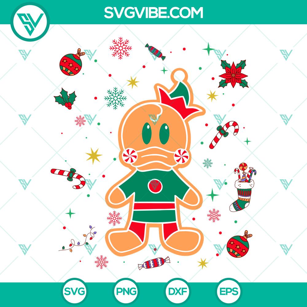 Disney Donald Duck Christmas Gingerbread SVG | Classic Holiday Cut Files Disney Donald Duck Christmas Gingerbread SVG | Classic Holiday Cut Files