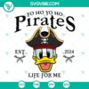 Disney Donald Duck Pirates of the Caribbean SVG | Pirate Duck Cut Files 3