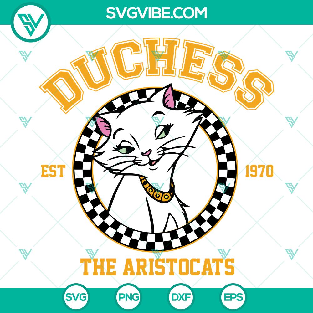 Disney Duchess The Aristocats 1970 SVG | Vintage Cat Cut Files Disney Duchess The Aristocats 1970 SVG | Vintage Cat Cut Files