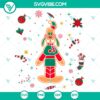 Disney Goofy Dog Christmas Gingerbread SVG with DXF, EPS, and PNG file formats for crafting projects.