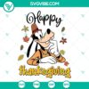 Disney Goofy Dog Happy Thanksgiving SVG | Funny Fall Holiday Cut Files 3