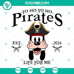 Disney Goofy Dog Pirates of the Caribbean SVG | Adventure Disney Cut Files