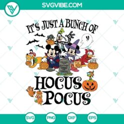 Disney Halloween Hocus Pocus SVG DXF EPS PNG Cut Files, Halloween SVG File, Halloween Cricut &amp; Silhouette Designs