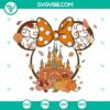 Disney Halloween Minnie Mouse Ear Castle SVG | Spooky Disney Castle Cut Files 2