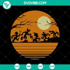 Disney Halloween Town SVG, Halloween Friends SVG, Disney Halloween SVG