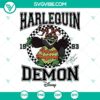 Disney Harlequin Demon Nightmare Before Christmas SVG | Halloween Cut Files 3