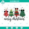 Disney Mickey Ears Christmas Tree SVG | Disney Holiday Celebration Cut Files 2