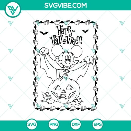 disney mickey happy halloween svg mickey pumpkin svg walt disney svg halloween svg