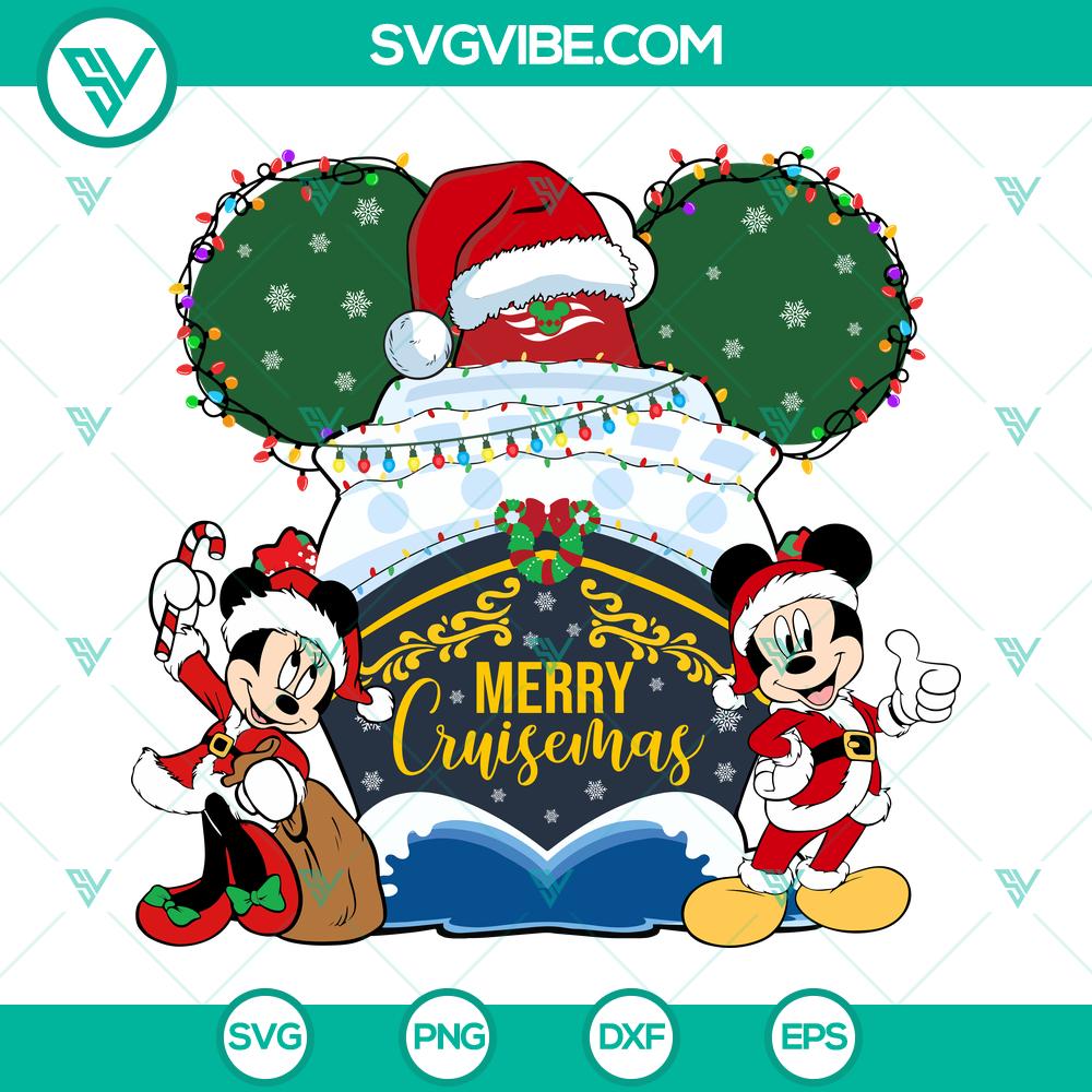 Disney Mickey Minnie Cruise Christmas SVG | Nautical Holiday Cut Files Disney Mickey Minnie Cruise Christmas SVG | Nautical Holiday Cut Files