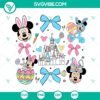 Disney Mickey Minnie Easter Coquette SVG | Spring Festival Cut Files 2