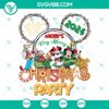 Disney Mickey Minnie Very Merry Christmas 2024 SVG | Holiday Cut Files 2