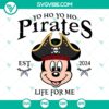 Disney Mickey Mouse Pirates of the Caribbean SVG | Pirate Captain Cut Files 2