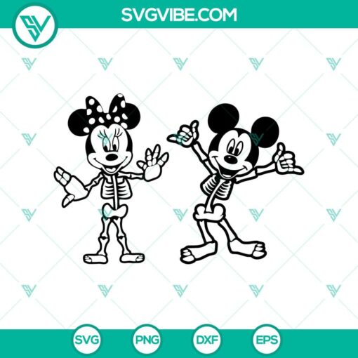 disney mickey skeleton svg disney mouse halloween svg funny disney halloween svg