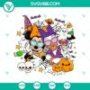 Disney Halloween SVG featuring Mouse and Friend, perfect for Cricut and Silhouette designs. EPS, DXF, PNG cut files included.
