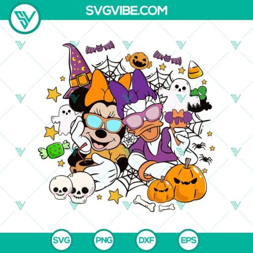 disney mouse and friend halloween svg dxf eps png cut files