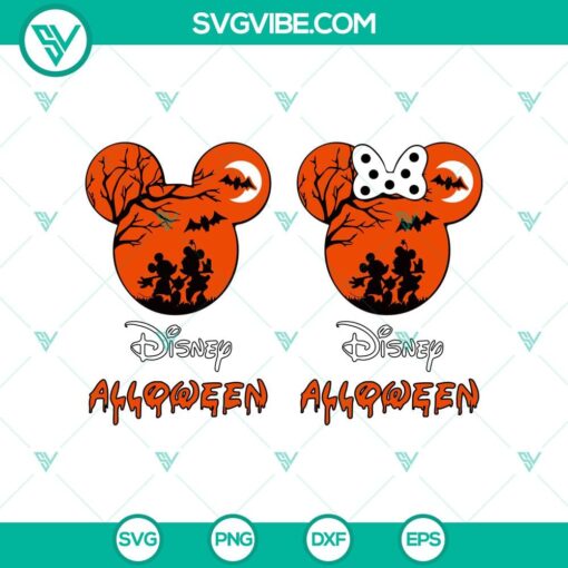 disney mouse halloween svg disney happy halloween svg mickey and minnie svg