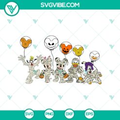 Halloween, SVG Files, Walt Disney SVG, Disney Mummies SVG, Mickey Halloween 13