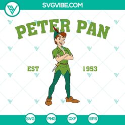 Disney Peter Pan Est 1953 SVG | Neverland Adventure Cut Files