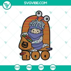 Disney Pixar Monster Inc Boo Halloween SVG, Halloween SVG, Scary SVG, Horror SVG