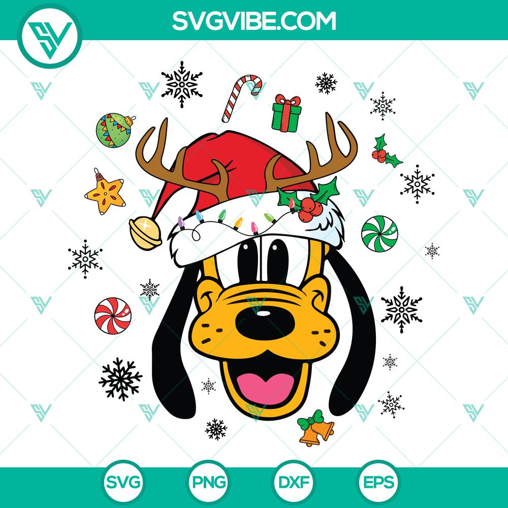 Disney Pluto Dog Merry Christmas SVG | Cute Holiday Dog Cut Files Disney Pluto Dog Merry Christmas SVG | Cute Holiday Dog Cut Files