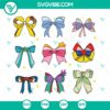 Disney Princess Coquette Bow SVG | Cute Princess Fashion Cut Files 3