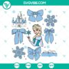 Disney Princess Elsa Coquette Bow SVG | Frozen Queen Cut Files 3