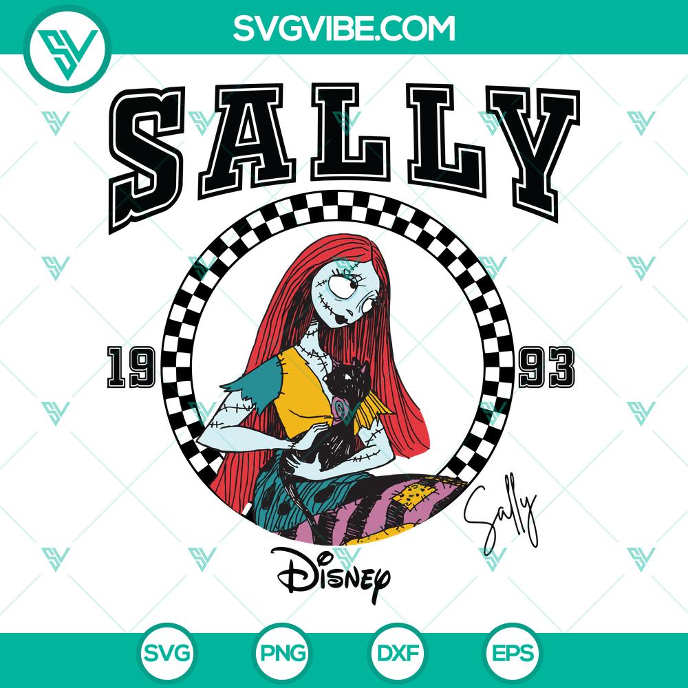 Disney Sally Nightmare Before Christmas SVG | Spooky Disney Love Cut Files Sally from Nightmare Before Christmas SVG illustration, perfect for Halloween. Disney themed spooky love cut files.