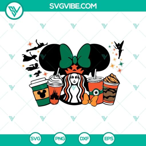 disney starbucks svg starbucks coffee svg halloween coffee svg