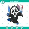 Disney Stitch Ghostface Halloween SVG featuring a spooky design perfect for Halloween decorations and crafts.