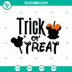 Halloween, SVG Files, Walt Disney SVG, Disney Trick Or Treat SVG, Halloween 5