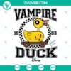 Disney Vampire Duck Nightmare Before Christmas SVG | Spooky Disney Cut Files 3