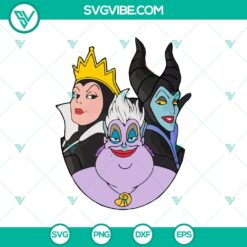 Disney Villains Layered SVG, Halloween SVG, Scary SVG, Horror SVG
