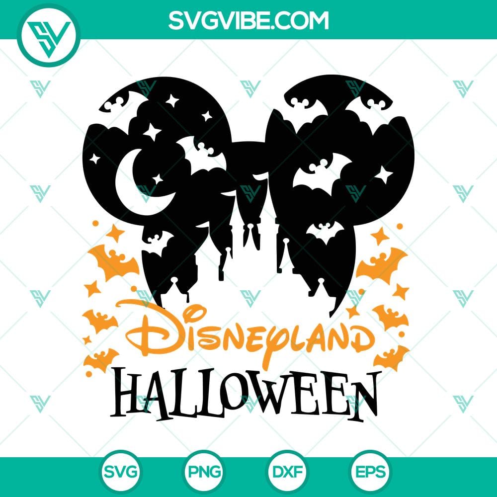 disneyland-halloween-svg-disney-castle-svg-funny-halloween-svg.jpg Disneyland Halloween SVG featuring Disney Castle and Funny Halloween design elements perfect for crafting projects and decor.