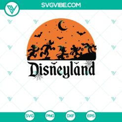 Halloween, SVG Files, Walt Disney SVG, Disneyland Halloween SVG, Disney 4