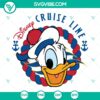 Donald Duck Disney Cruise SVG | Family Vacation Cut Files 2
