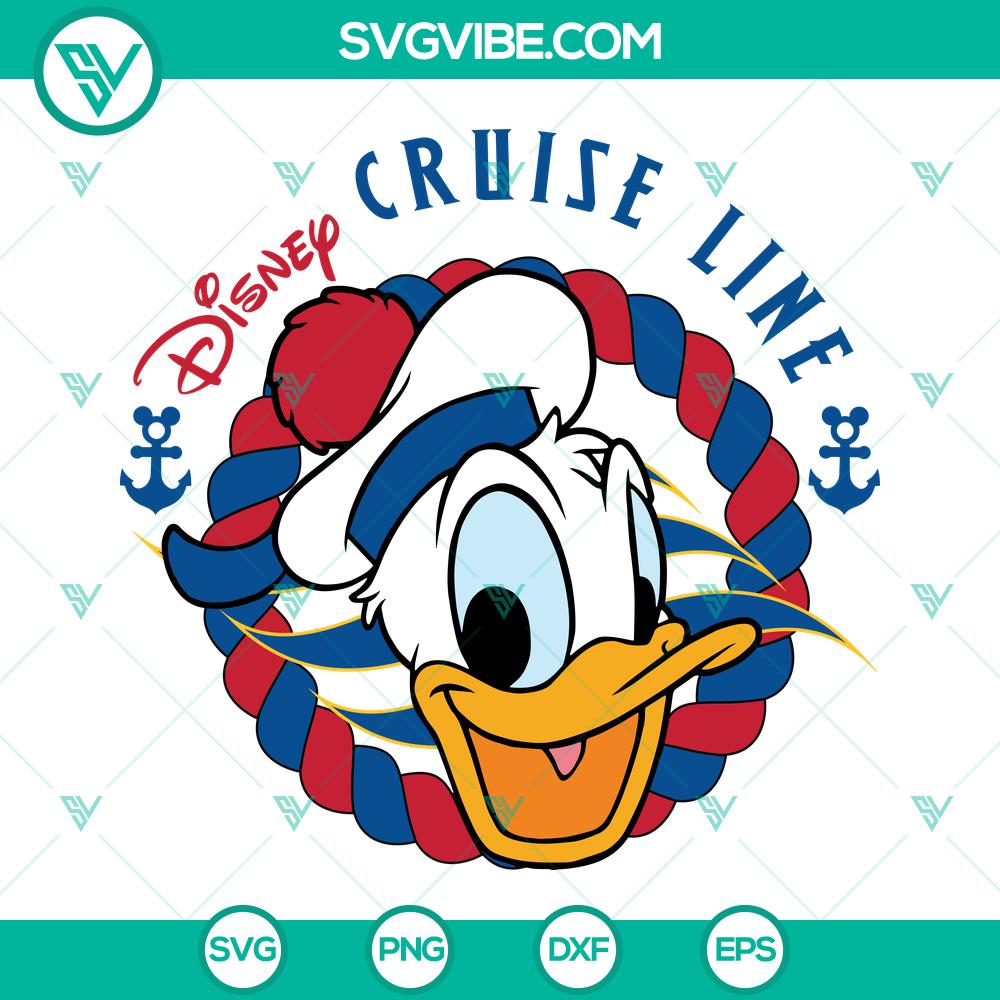 Donald Duck Disney Cruise SVG | Family Vacation Cut Files Donald Duck Disney Cruise SVG | Family Vacation Cut Files
