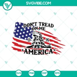 Dont Tread On Me SVG, Halloween SVG, USA Flag SVG