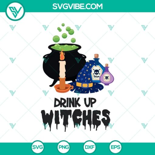 drink up witches svg poison svg halloween svg