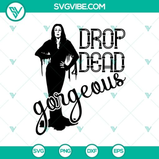 drop dead gorgeous svg halloween svg scary svg horror svg