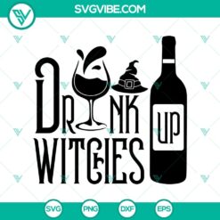 Drunk Up Witches Halloween SVG for Oct 31, featuring a scary design perfect for Halloween crafts and decorations.
