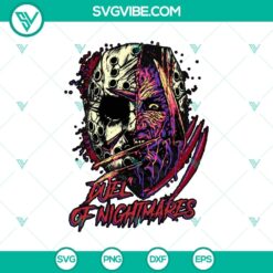Duel Of Nightmares SVG, Horror Characters SVG, Halloween SVG