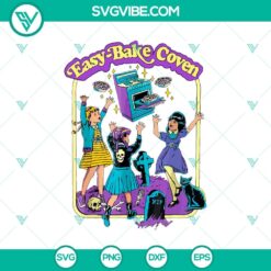 Easy Bake Coven SVG, Halloween Party SVG, Children Happy Halloween SVG