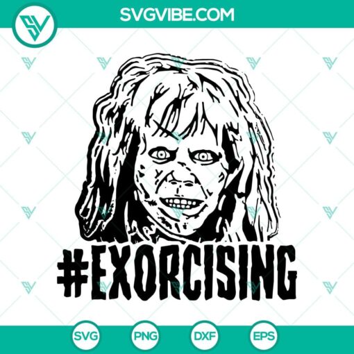 exorcising svg horror svg halloween svg