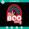 Fab Boo Laus SVG with Halloween and horror elements. Halloween Scary SVG design for digital use.