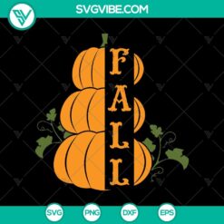 Halloween themed Fall Pumpkin SVG with spooky and scary design for October 31 celebrations.