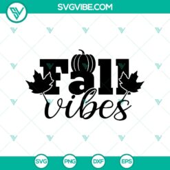 Fall Vibes SVG, Halloween Scary SVG, Halloween SVG