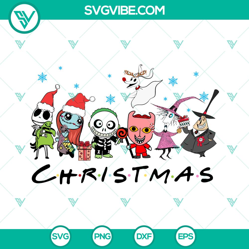 Family Nightmare Before Christmas SVG | Spooky Holiday Disney Cut Files Family Nightmare Before Christmas SVG design with spooky Disney cut files for the holidays. Perfect for Halloween crafting projects.