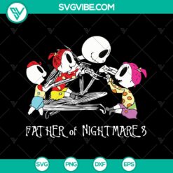 Halloween, SVG Files, The Nightmare Before Christmas SVG, Father of Nightmare 13